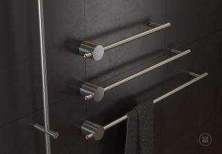 Электрический полотенцесушитель Broner Bruno BR.007.060.0000.S 60 см с кнопкой сатин шёлк